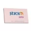 STICK N Öntapadós jegyzettömb STICK'N 76x127mm pasztell pink 100 lap