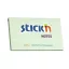 STICK N Öntapadós jegyzettömb STICK'N 76x127mm pasztell zöld 100 lap