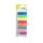 STICK N Öntapadó oldaljelölő STICK'N 45x12mm műanyag neon mix 8x25 lap