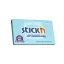 STICK N Öntapadós jegyzettömb STICK'N 76x127mm 360°-ban tapadó kék 100 lap