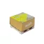 STICK N Öntapadós jegyzettömb STICK'N Kraft cube 76x76mm mini raklapos natúr barna 400 lap