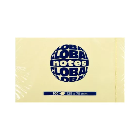 Öntapadós jegyzettömb GLOBAL Notes 3655-01 75x125mm 100 lap Öntapadós jegyzettömb GLOBAL Notes 3655-01 75x125mm 100 lap