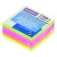 Öntapadós jegyzettömb DONAU 50x50 mm 250 lap vegyes neon színek
