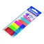 Oldaljelölő DONAU 12x45 mm címke + nyíl 12x42 mm PP vegyes neon szín 8x25 lap