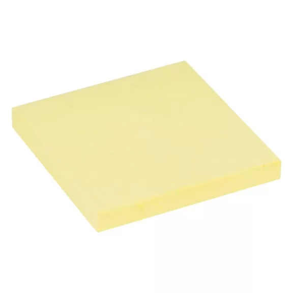 Öntapadós jegyzettömb YANDA 76x76 mm 100 lap sárga Öntapadós jegyzettömb YANDA 76x76 mm 100 lap sárga