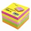 ICU Öntapadós jegyzettömb 76x76mm neon mix 500 lap