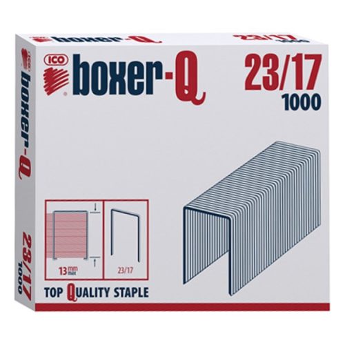 Tűzőkapocs BOXER Q 23/17