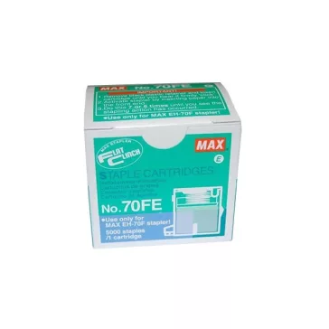 Tűzőkapocs patron MAX No.70FE elektromos 5000 darabos