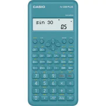   Számológép tudományos CASIO FX-220Plus2E 181 funkciós 2 soros 10+2 digit