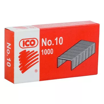 Tűzőkapocs ICO No.10 1000 darabos