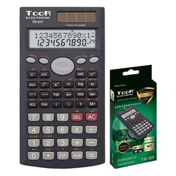   Számológép tudományos TOOR TR-51 240 funkciós 2 soros 12 digit