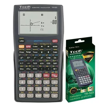   Számológép tudományos TOOR TR-523 360 funkciós grafikus 12 digites