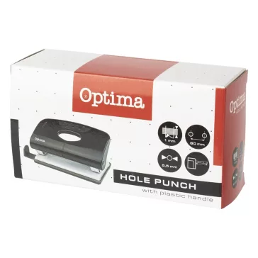 Lyukasztó OPTIMA 2 lyukú fém 10 lap