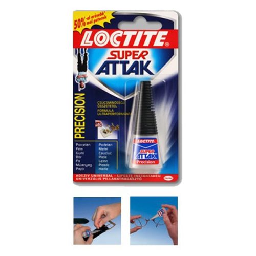 Pillanatragasztó HENKEL Loctite Super Attack Precision 5 g