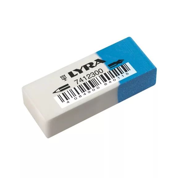 Radír LYRA 7412300 ceruza és tinta 50x19x12mm Radír LYRA 7412300 ceruza és tinta 50x19x12mm