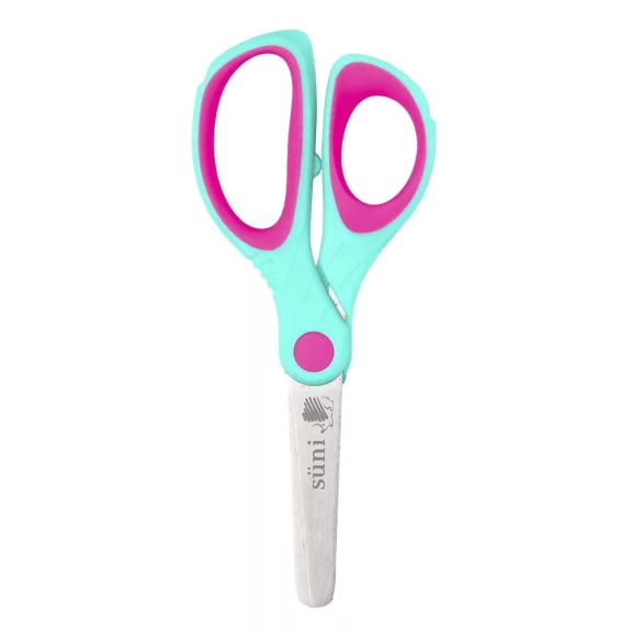 Olló iskolai ICO Süni 13cm kerek ergonomikus Olló iskolai ICO Süni 13cm kerek ergonomikus