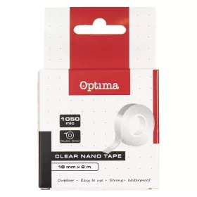 Ragasztószalag kétoldalas OPTIMA 18 mm x 2 m NANO