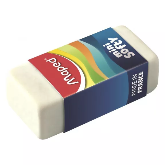 Radír MAPED Mini Softy papírtokos 40x17x18mm Radír MAPED Mini Softy papírtokos 40x17x18mm