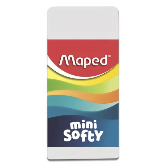 Radír MAPED Mini Softy papírtokos 40x17x18mm Radír MAPED Mini Softy papírtokos 40x17x18mm