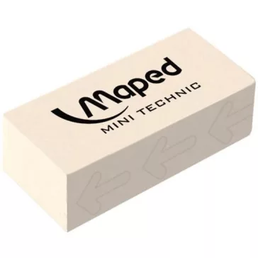 Radír MAPED Technic 300 papírtokos 39x18x12mm