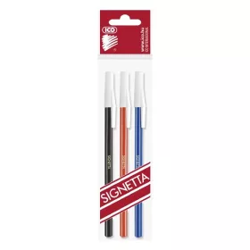 Golyóstoll ICO Signetta 0,7 3 darabos