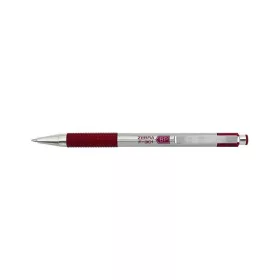 Golyóstoll ZEBRA F-301 bordó fogórész kék írásszín