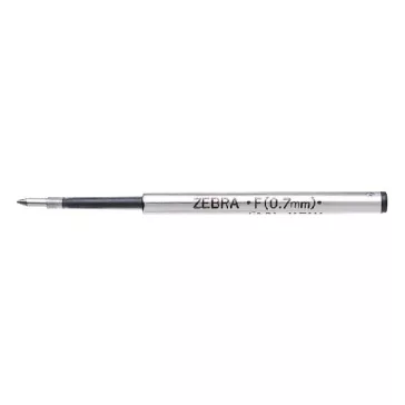 Tollbetét golyós ZEBRA F 0,7 mm fekete