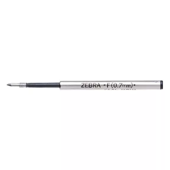 Tollbetét golyós ZEBRA F 0,7 mm műanyag kék Tollbetét golyós ZEBRA F 0,7 mm műanyag kék