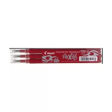   Tollbetét roller PILOT Frixion Clicker/Ball radírozható 0,35 mm piros 3 darabos