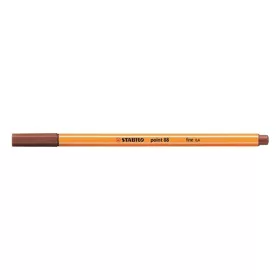 Tűfilc STABILO Point 88 vörösbarna