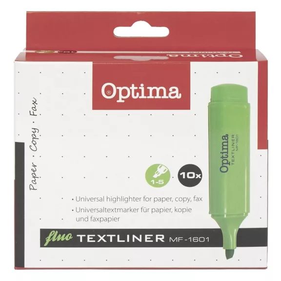 Szövegkiemelő OPTIMA zöld Szövegkiemelő OPTIMA zöld