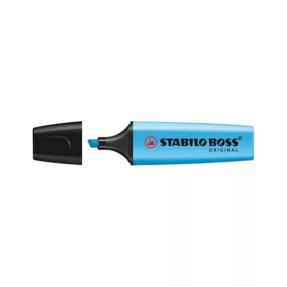 Szövegkiemelő STABILO Boss kék Szövegkiemelő STABILO Boss kék