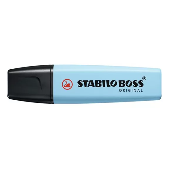 Szövegkiemelő STABILO Boss pasztell jeges kék Szövegkiemelő STABILO Boss pasztell jeges kék