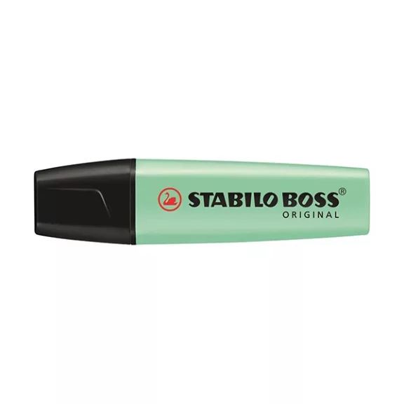 Szövegkiemelő STABILO Boss pasztell menta Szövegkiemelő STABILO Boss pasztell menta