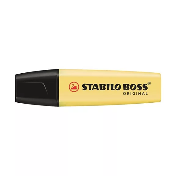 Szövegkiemelő STABILO Boss pasztell vanília Szövegkiemelő STABILO Boss pasztell vanília