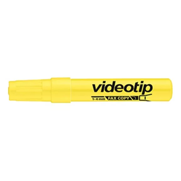 Szövegkiemelő ICO Videotip sárga 1-4mm Szövegkiemelő ICO Videotip sárga 1-4mm