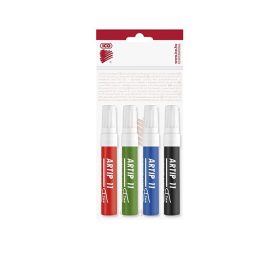 Flipchart marker ICO Artip 11 Teddy kerek 1-3mm 4 darabos