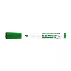   Táblamarker ICO Markeraser mágneses kupakkal törlővel zöld 1-3mm
