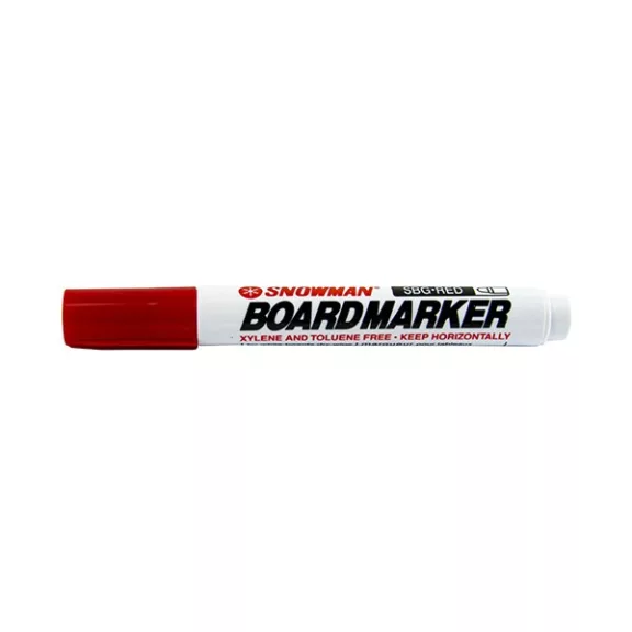 Táblamarker SNOWMAN SBG-12 piros Táblamarker SNOWMAN SBG-12 piros