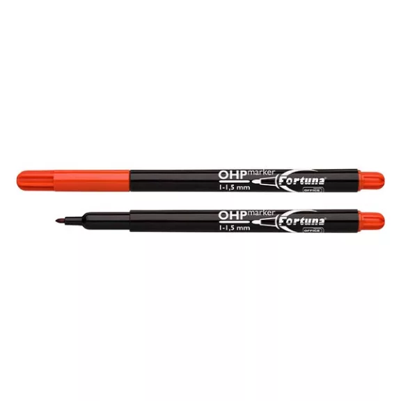 Alkoholos marker FORTUNA OHP M piros Alkoholos marker FORTUNA OHP M piros