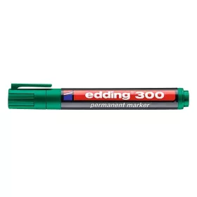 Alkoholos marker EDDING 300 kerek zöld
