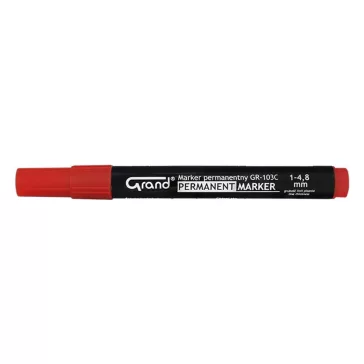 Alkoholos marker GRAND vágott piros
