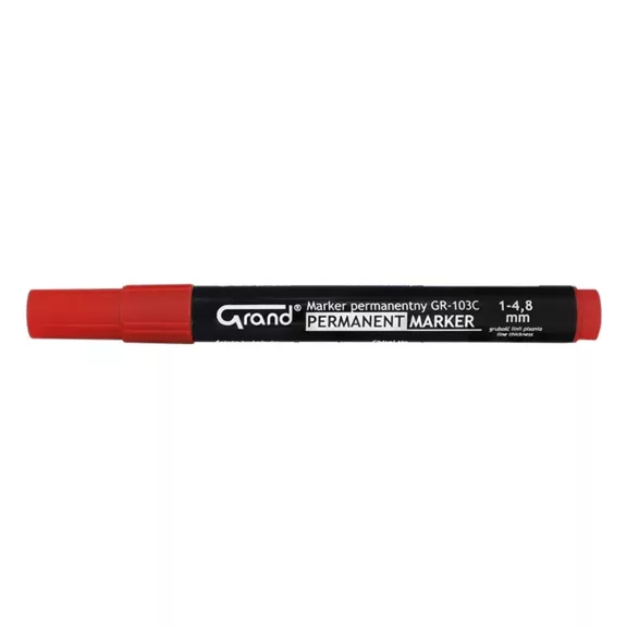 Alkoholos marker GRAND vágott piros Alkoholos marker GRAND vágott piros