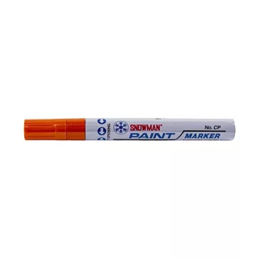 Lakkmarker SNOWMAN CP-12 4,5mm narancs