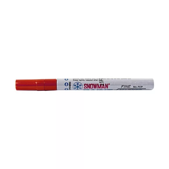 Lakkmarker SNOWMAN/DEC FCP-12 3mm Fine piros Lakkmarker SNOWMAN/DEC FCP-12 3mm Fine piros