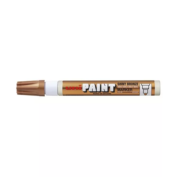 Lakkmarker UNI PX-20 2,2 - 2,8mm fényes bronz Lakkmarker UNI PX-20 2,2 - 2,8mm fényes bronz
