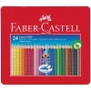 Színes ceruza FABER-CASTELL Grip háromszögletű fémdobozos 24 darabos