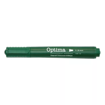 Alkoholos marker OPTIMA kerek zöld