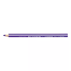   Színes ceruza STABILO Trio háromszögletű vastag sötétlila