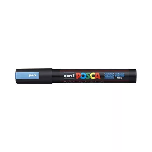 Filctoll UNI Posca PC-5M metál kék